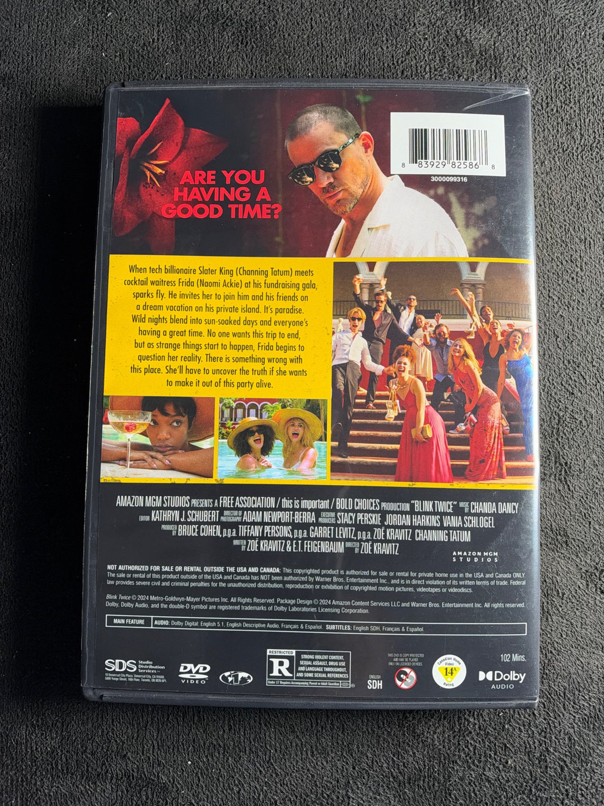 Blink Twice (DVD, Amazon MGM Studios, Classic, Widescreen)