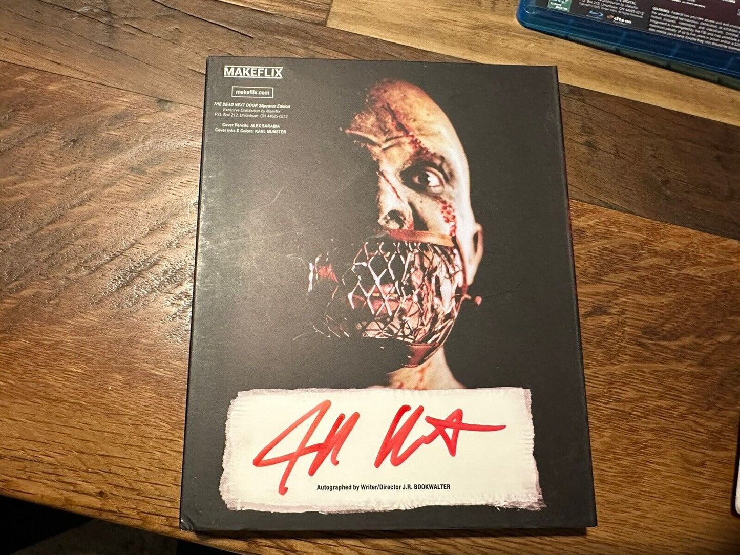 The Dead Next Door Blu ray*Tempe Digital*2 Disc*Slipcover*Rare Director Signed*