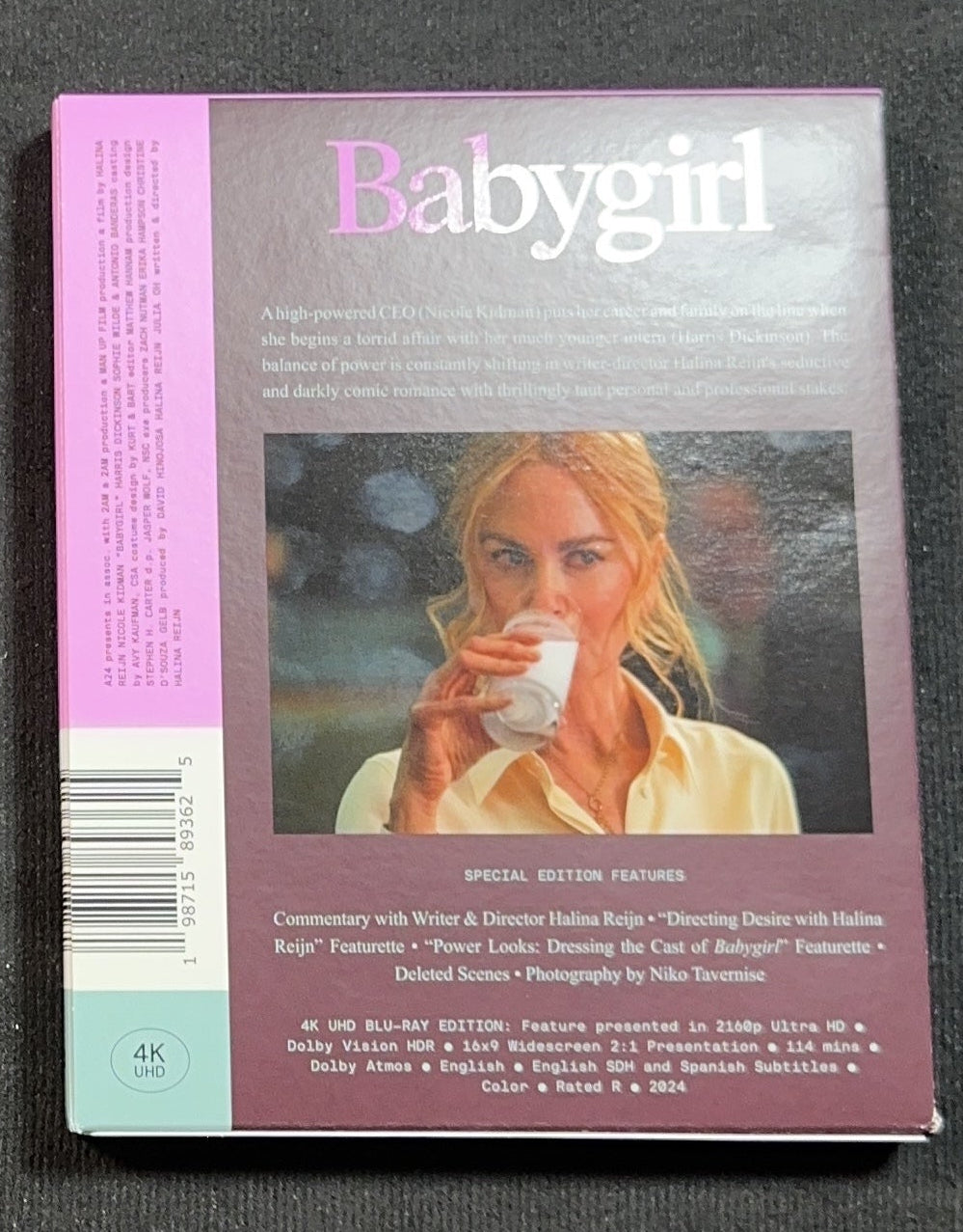 Babygirl (4K UHD, A24, Nicole Kidman Classic< Widescreen)
