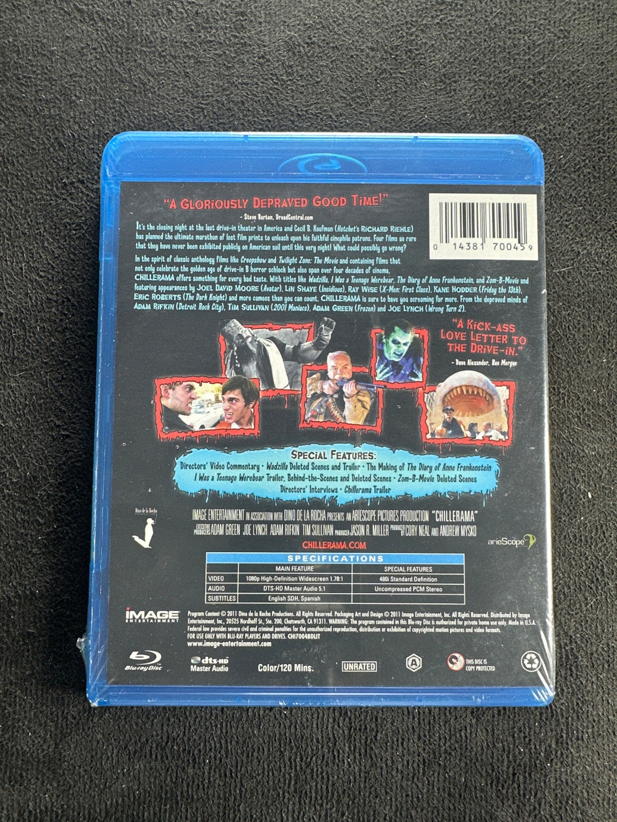 Chillerama (Blu-ray, Image Entertainment, Widescreen, NEW/Sealed)