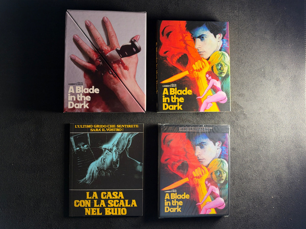 A Blade in the Dark (4K Ultra HD, Vinegar Syndrome, Slipcover, NEW/Sealed)