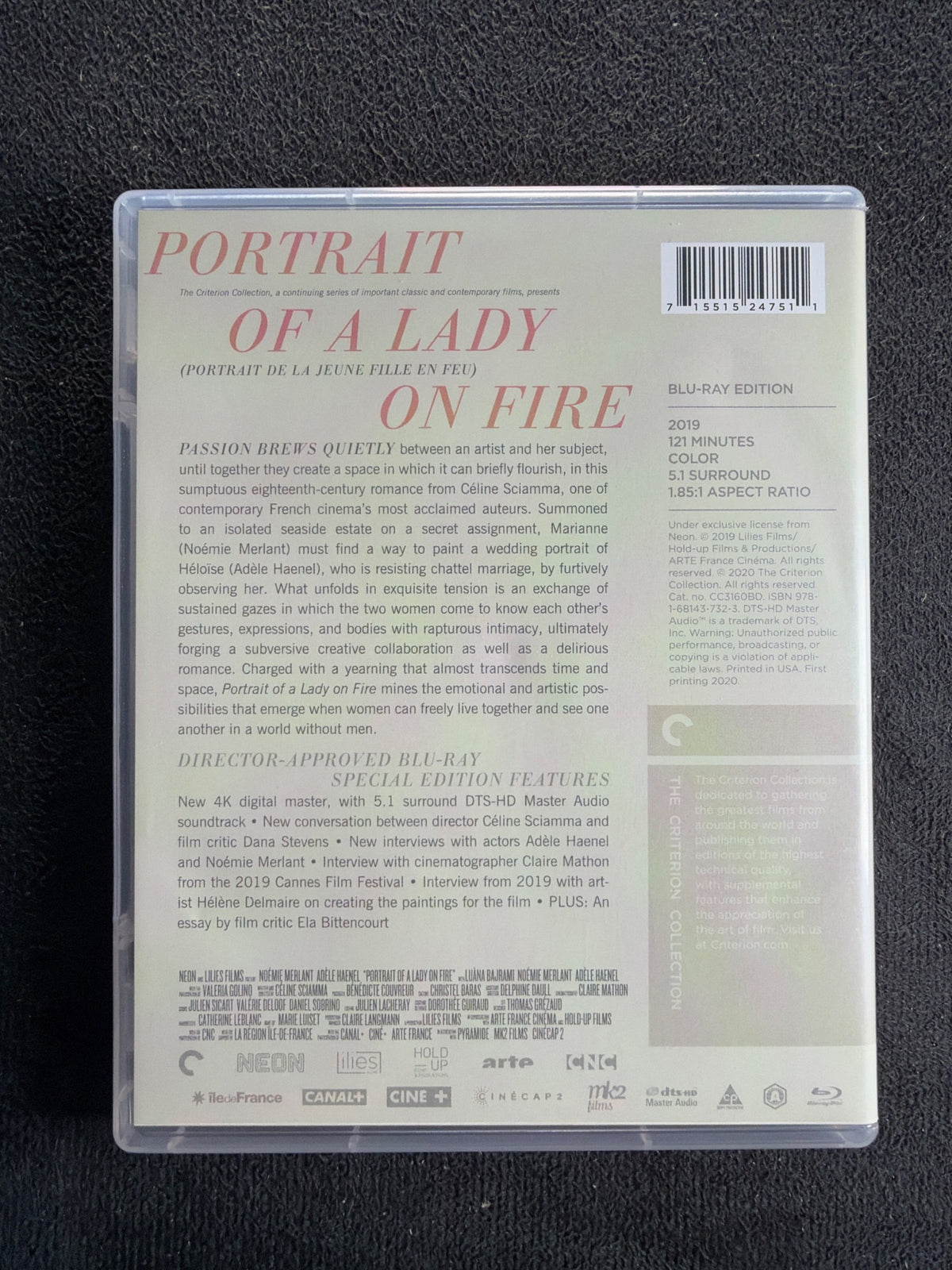 Portrait of a Lady on Fire (Blu-ray, Criterion Collection, Special Edition)