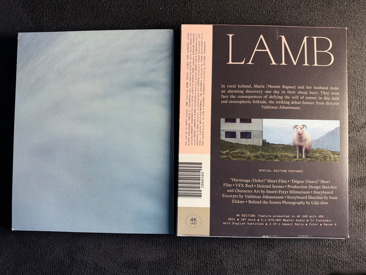 Lamb (4K UHD, A24, Slipcover, 2021 Classic, Widescreen, OOP)
