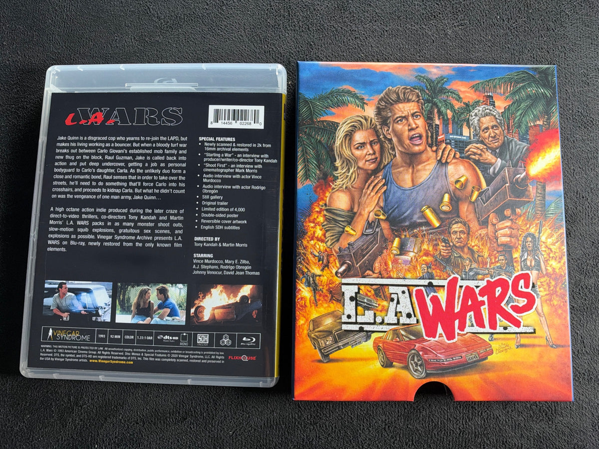 L.A. Wars (Blu-ray, Vinegar Syndrome, Hard Slipcover, Limited Edition)