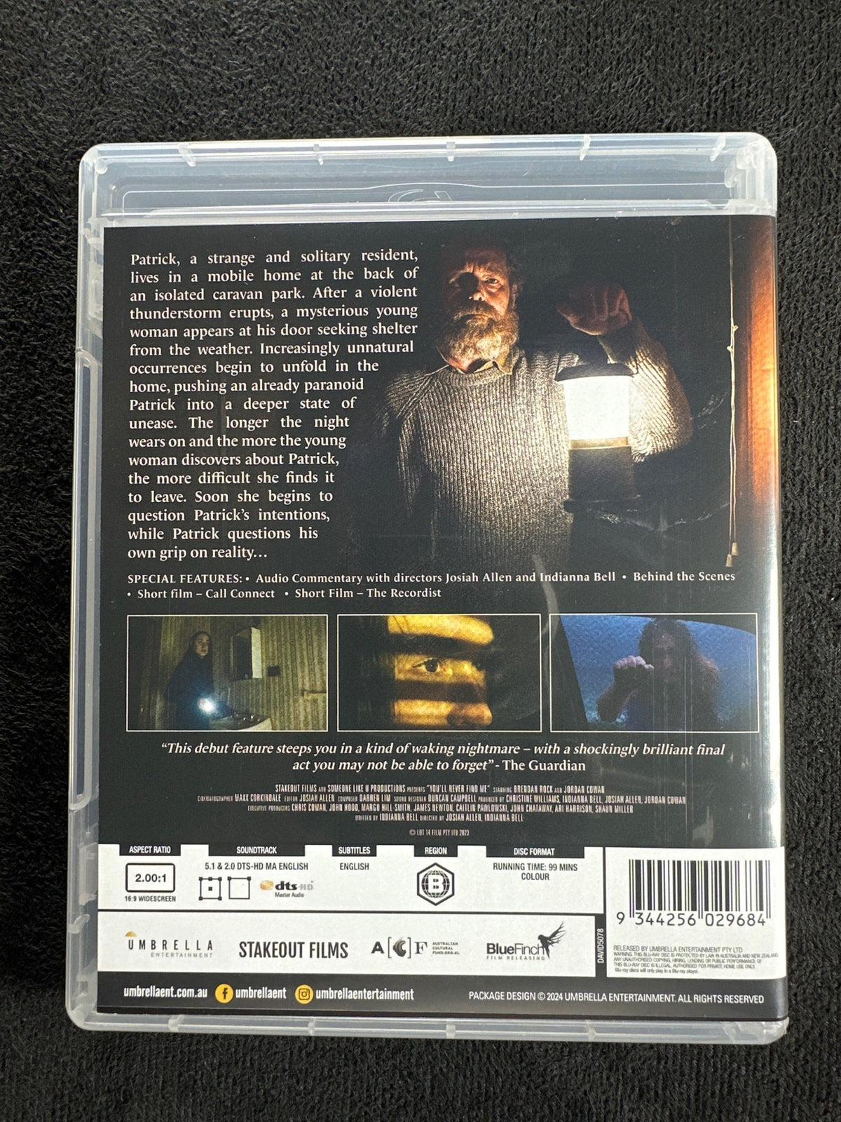 You'll Never Find Me (Blu-ray, Umbrella Ent, Rare Slipcover, Region B)