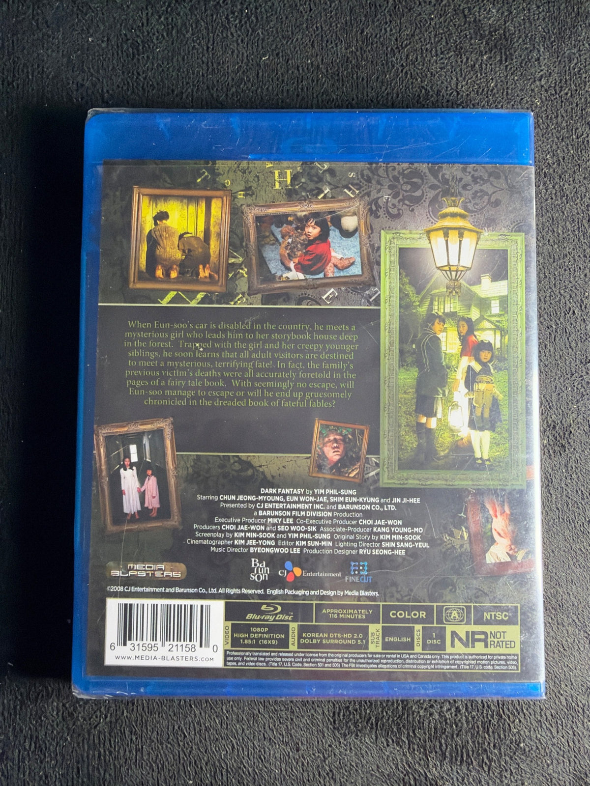 Hansel & Gretel 2007 (Blu-ray, Media Blasters, English Subs, NEW/Sealed)