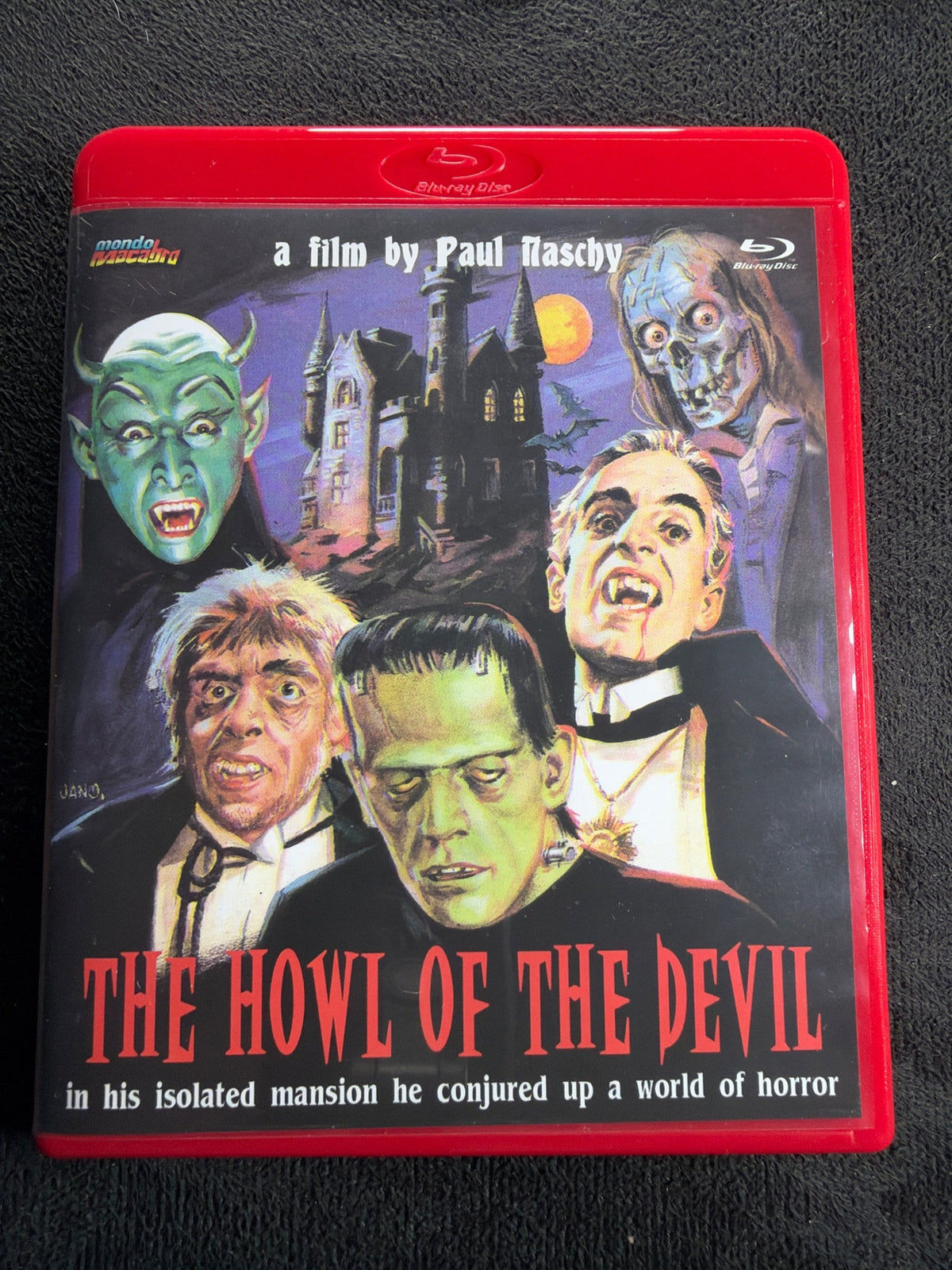 The Howl of the Devil (Blu-ray, Mondo Macabro, Red Case, Limited Edition))