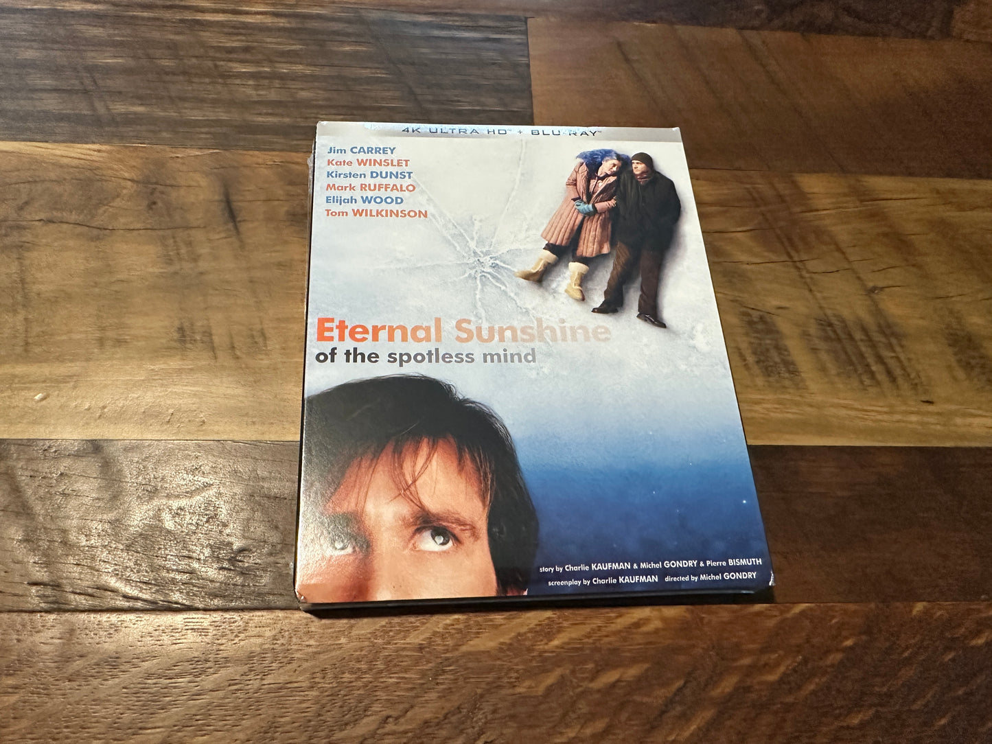 Eternal Sunshine (4K Ultra HD/Blu ray, Kino Lorber, Slipcover, Jim Carrey, NEW)