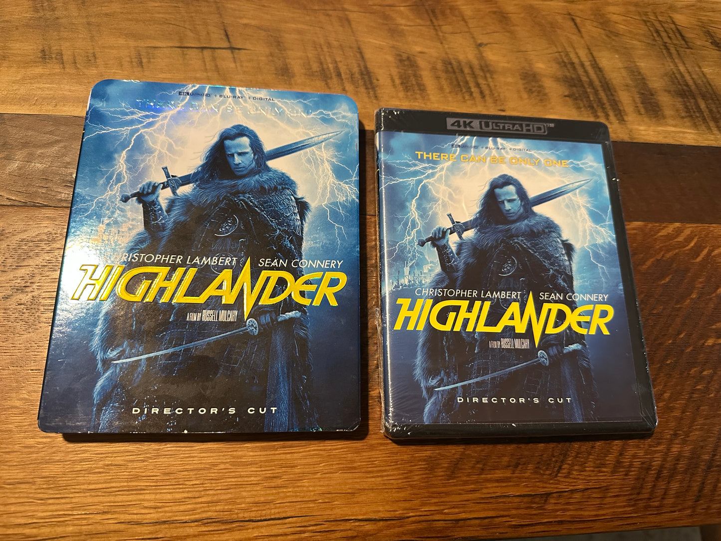 Highlander 4K Ultra HD/Blu ray-Director’s Cut-Slipcover-Lionsgate-NEW