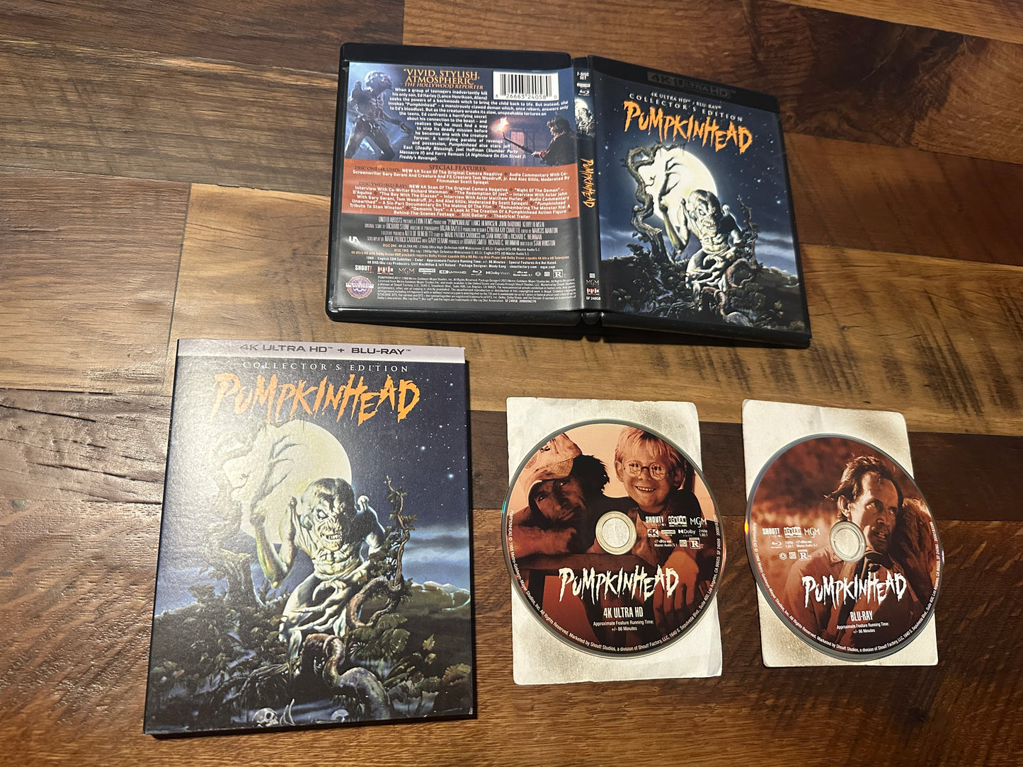 Pumpkinhead (4K Ultra HD/Blu ray, Scream Factory, Slipcover, 2 Disc)