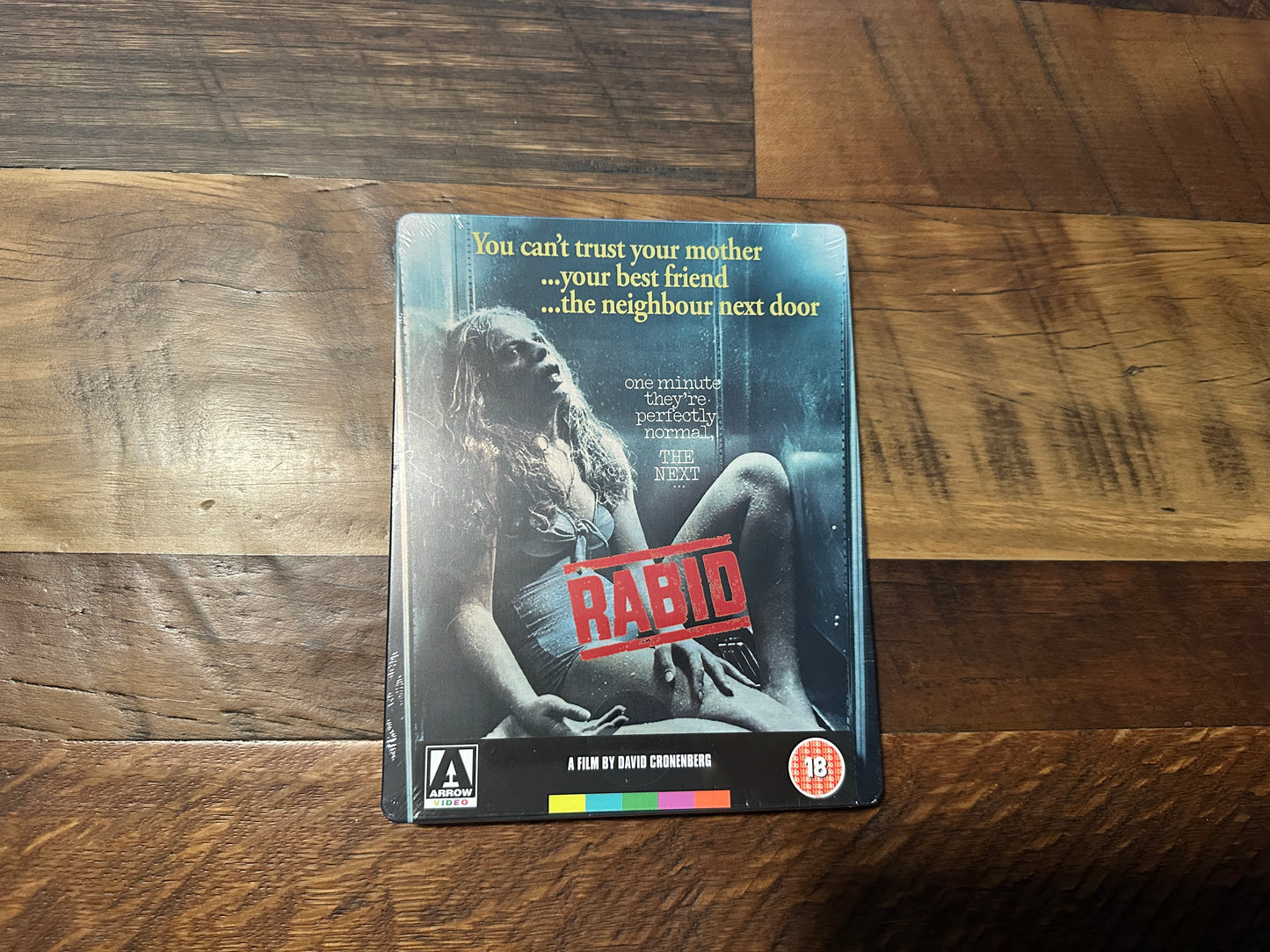 Rabid (Blu ray, Arrow Video, Steelbook, Region B, D Cronenberg, NEW)