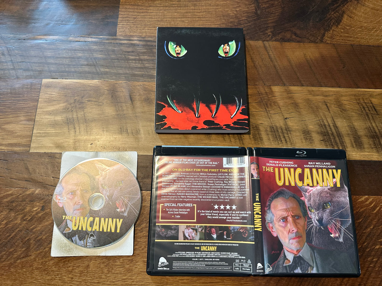 The Uncanny Blu ray-Severin Film-Slipcover-70’s Horror Classic-