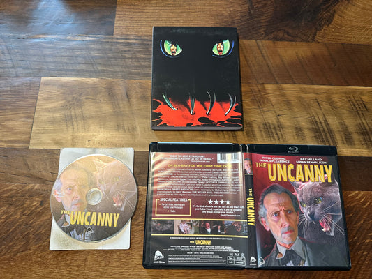 The Uncanny Blu ray-Severin Film-Slipcover-70’s Horror Classic-