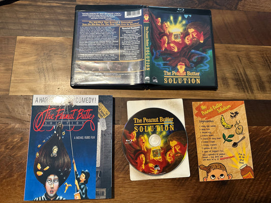 The Peanut Butter Solution Blu ray-Custom Slipcover-80’s Classic-