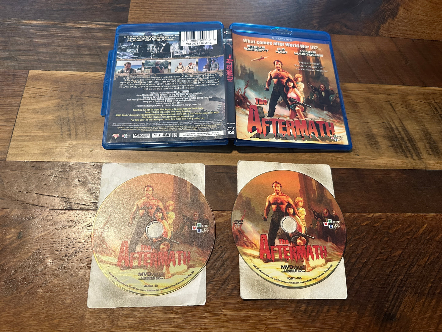 The Aftermath (Blu ray/DVD, VCI Entertainment, 2 Disc, 80’s Classic)