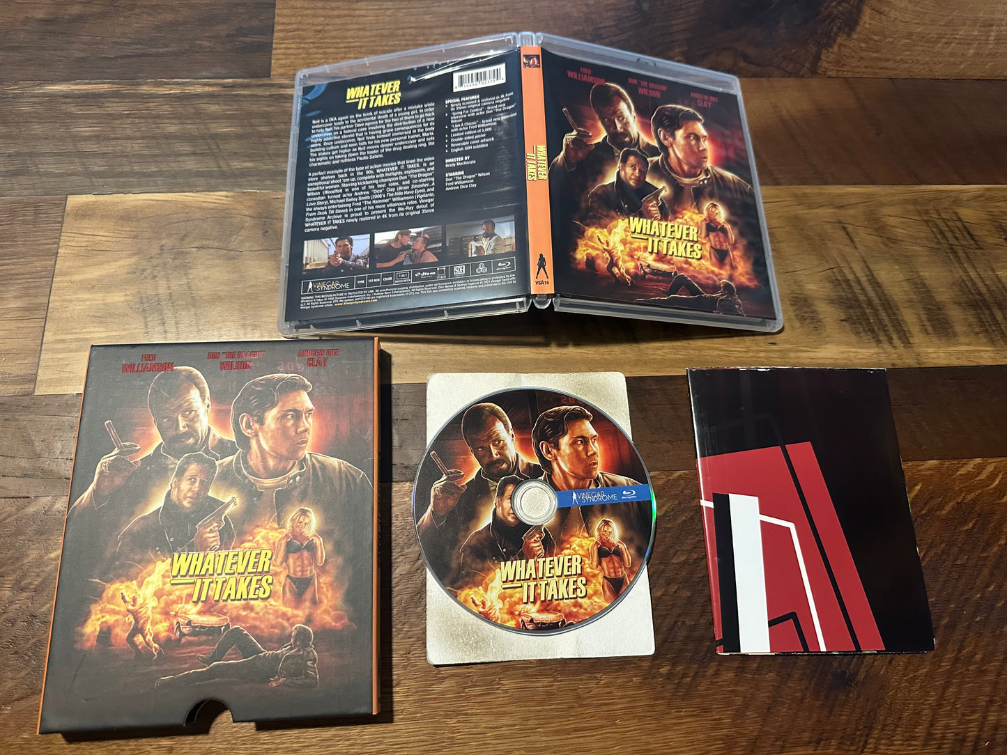 Whatever It Takes Blu ray-Vinegar Syndrome-Slipcover-Poster-Classic-