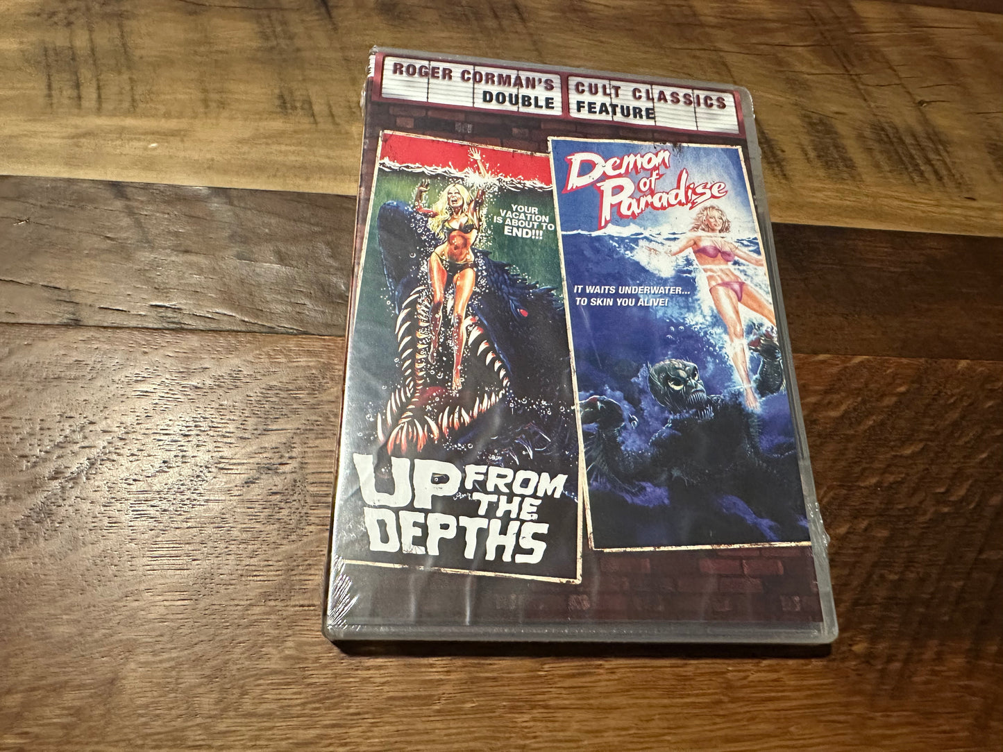 Up From the Depths & Demon Of Paradise DVD-Shout Factory-NEW/Sealed