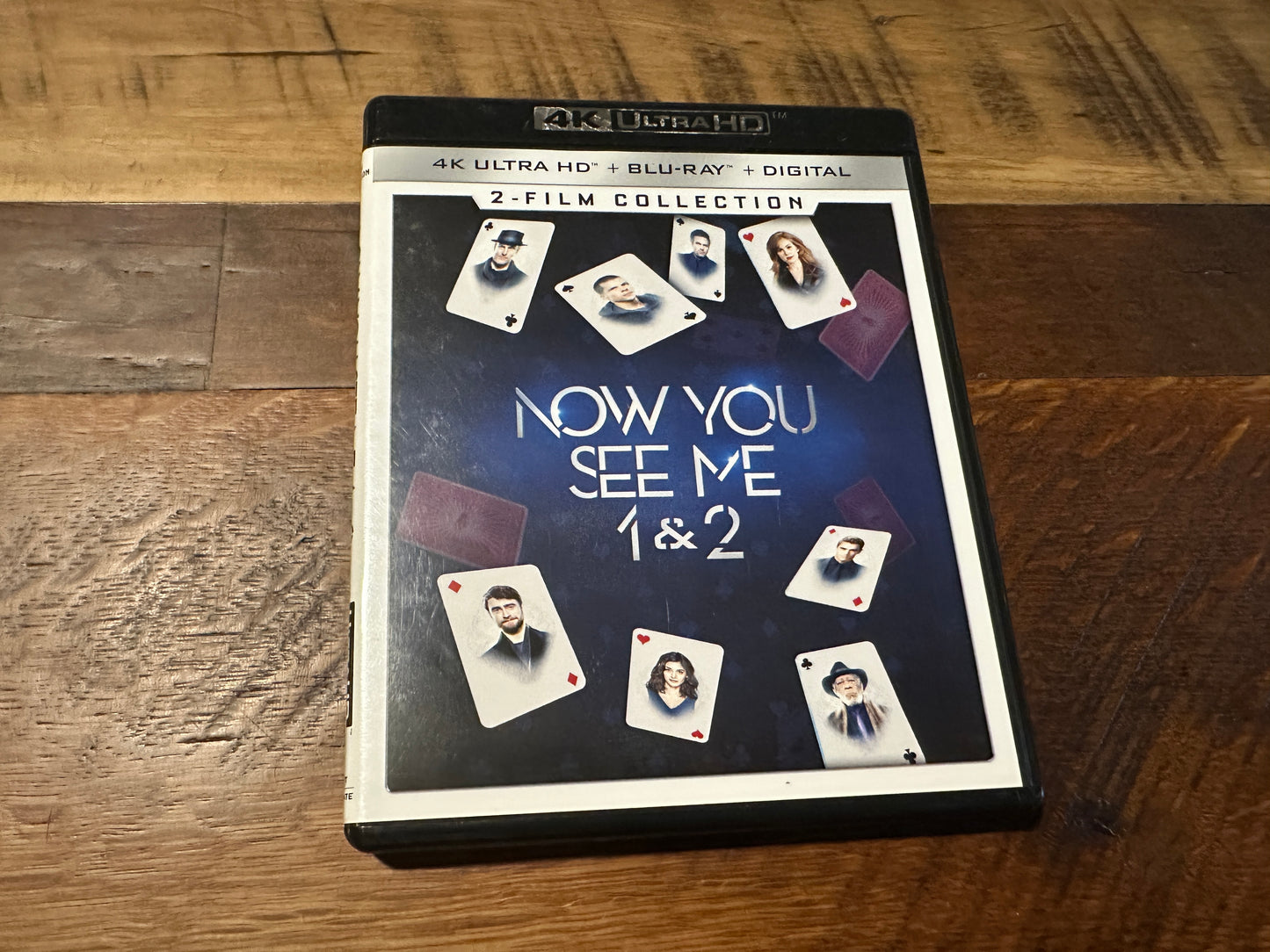 Now You See Me 1 & 2 (4K Ultra HD/Blu ray, 2 Film Collection, No Digital)