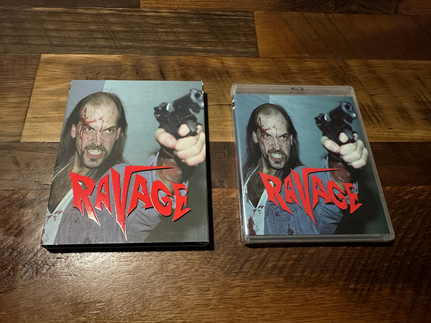 Ravage (Blu ray, Vinegar Syndrome Partner Label, Slipcover, NEW)