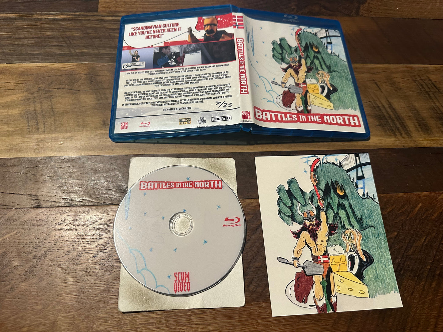 Battles In The North BD-R Scum Video-Rare Only 25 Made-Mixtape