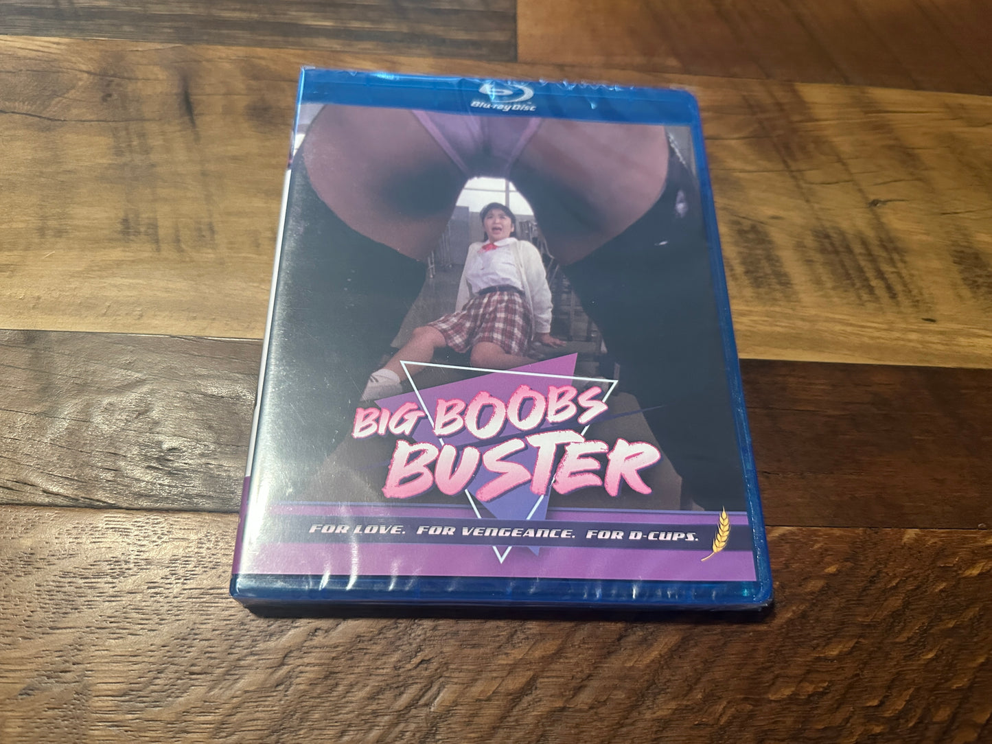 Big Boobs Buster (Blu ray, WGP, Japan’s Director To Video Classic, NEW)