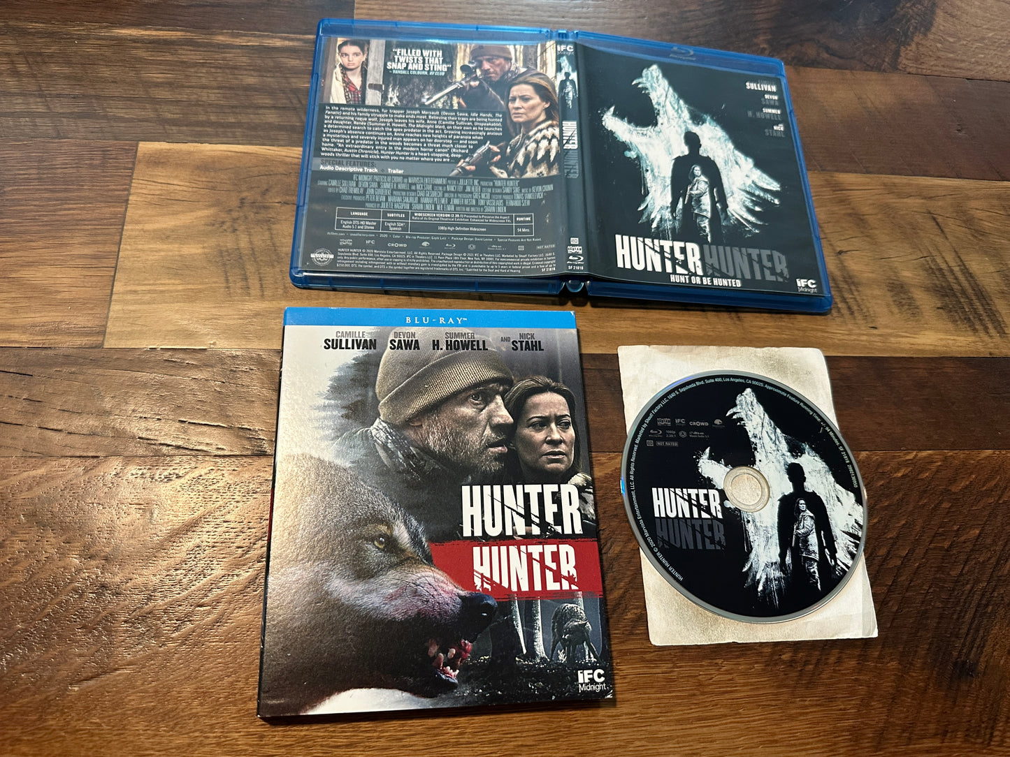 Hunter Hunter (Blu ray, Scream Factory, Slipcover, 2020 Classic)