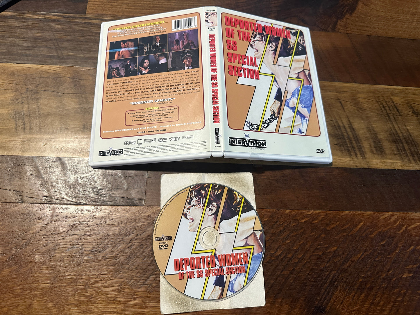 Deported Women of the SS Special Section (DVD, 70’s Sleaze)