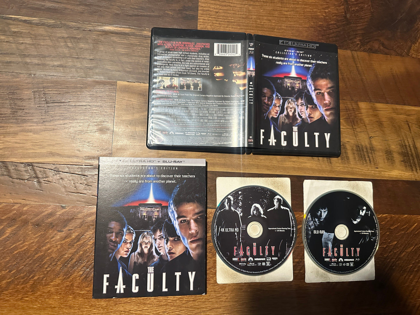 The Faculty (4K Ultra HD/Blu ray, Scream Factory, Slipcover, Collector’s Ed)