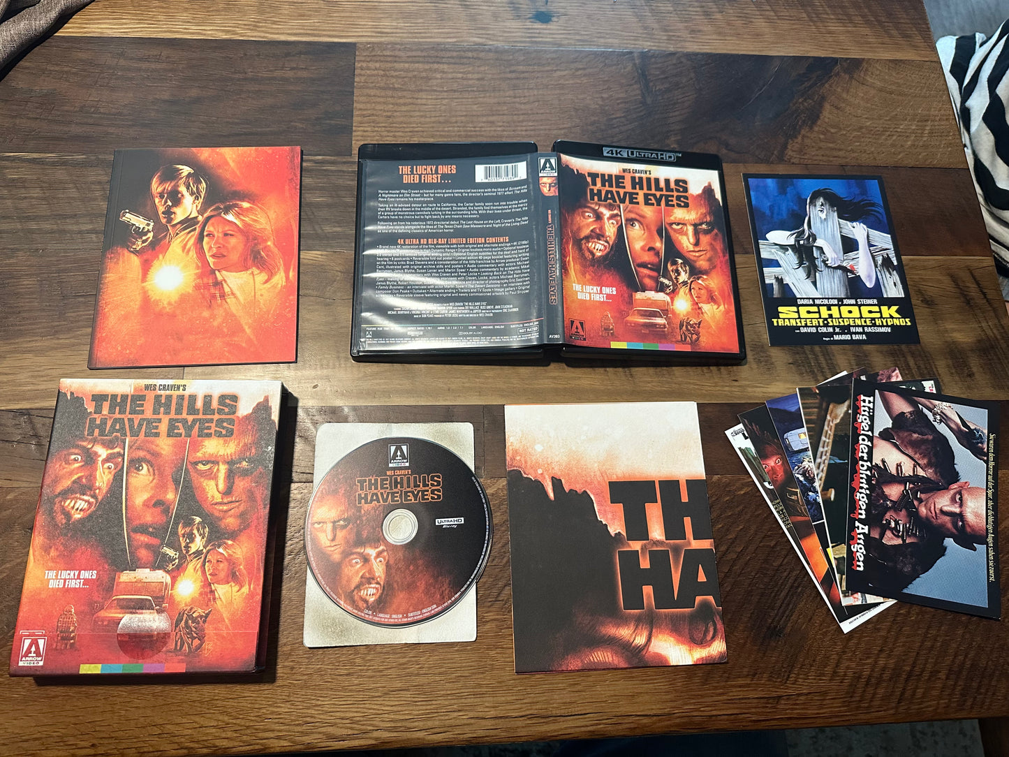 The Hills Have Eyes 4K Ultra HD-Arrow Video-Limited Edition-Booklet-Poster