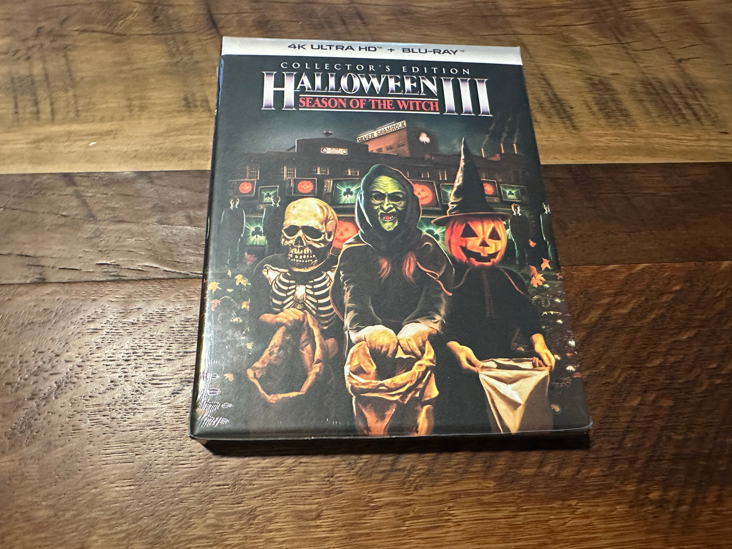 Halloween III (4K Ultra HD/Blu ray, Scream Factory, Hard Slipcover, 2 Disc, NEW)