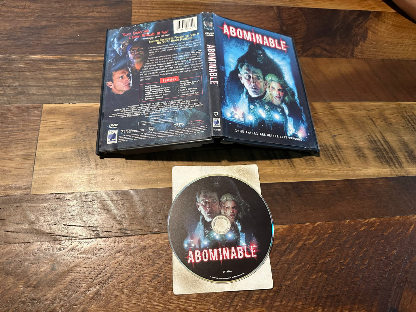 Abominable DVD-Anchor Bay-2005 Creature Horror Classic-