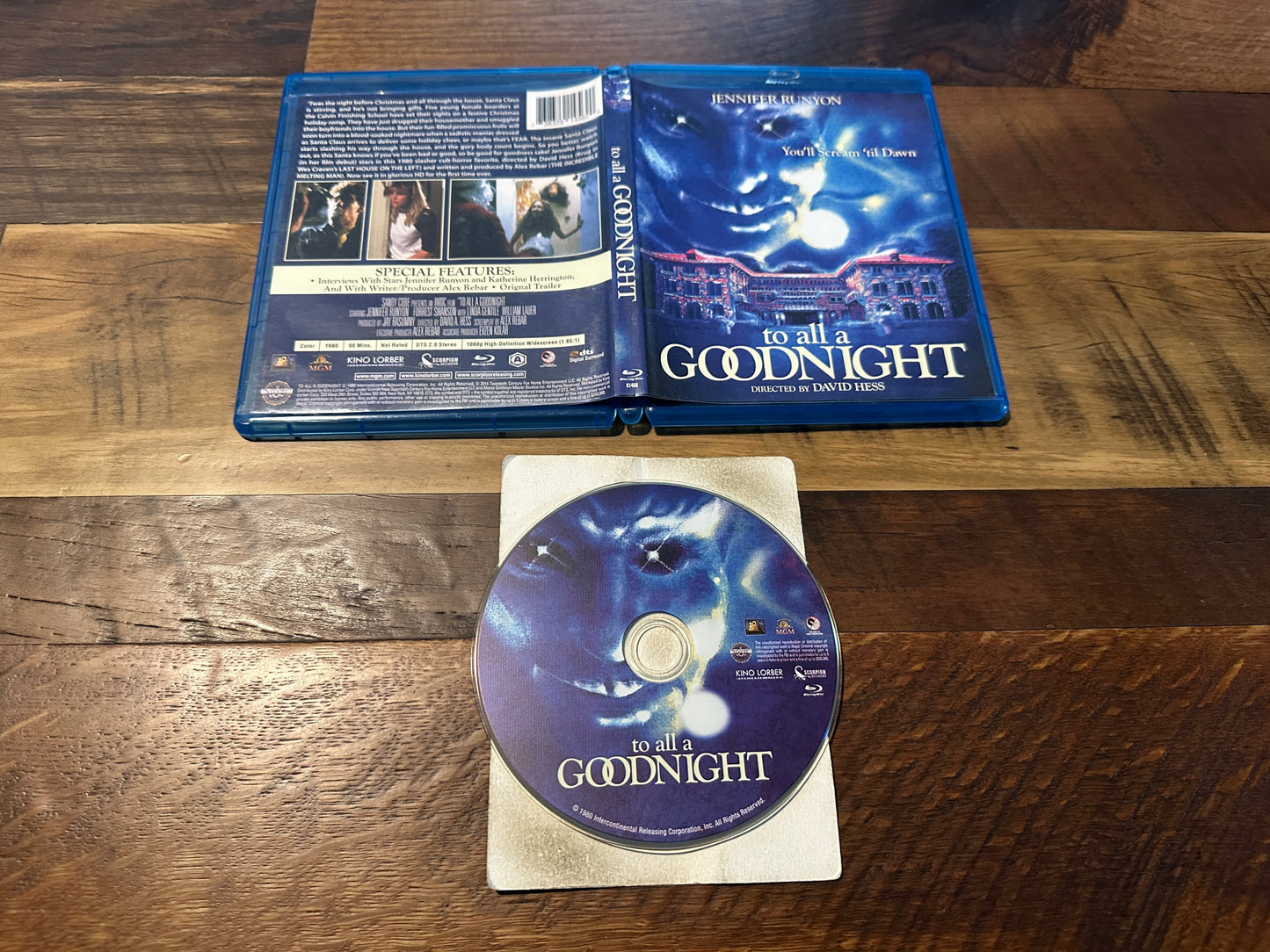 To All A Good Night (Blu ray, Scorpion Releasing, 80’s Horror Classic)