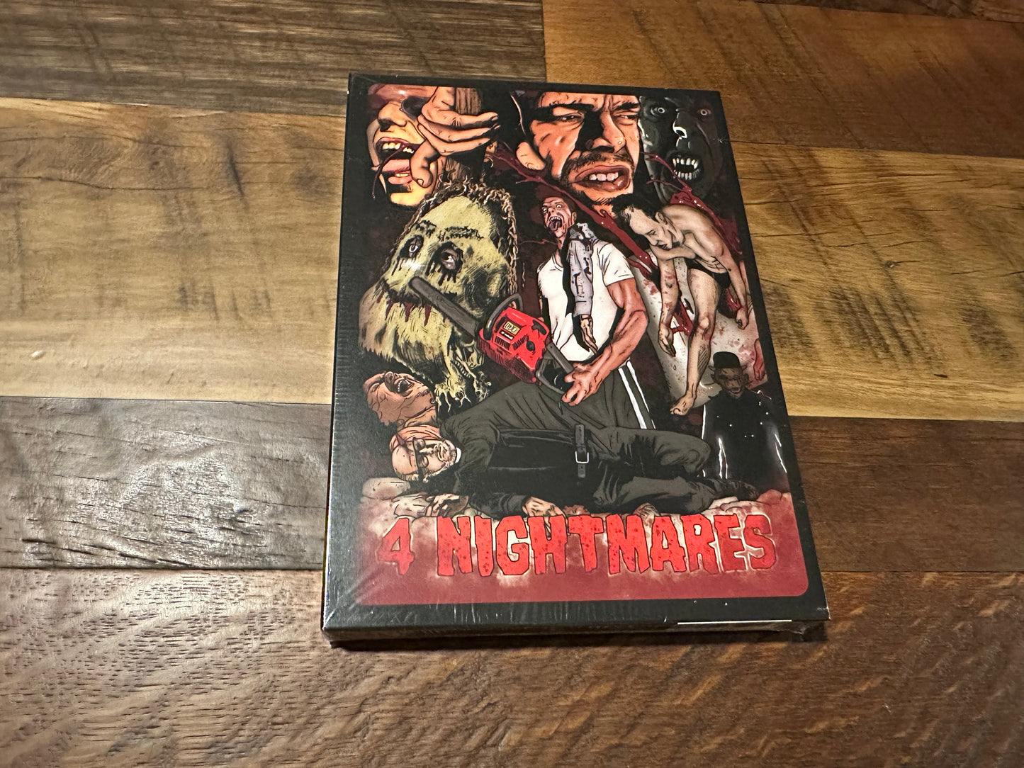 4 Nightmares DVD-Blacklava-Slipcase-500 Made-Shortfilm Compilation-Reg 2-NEW