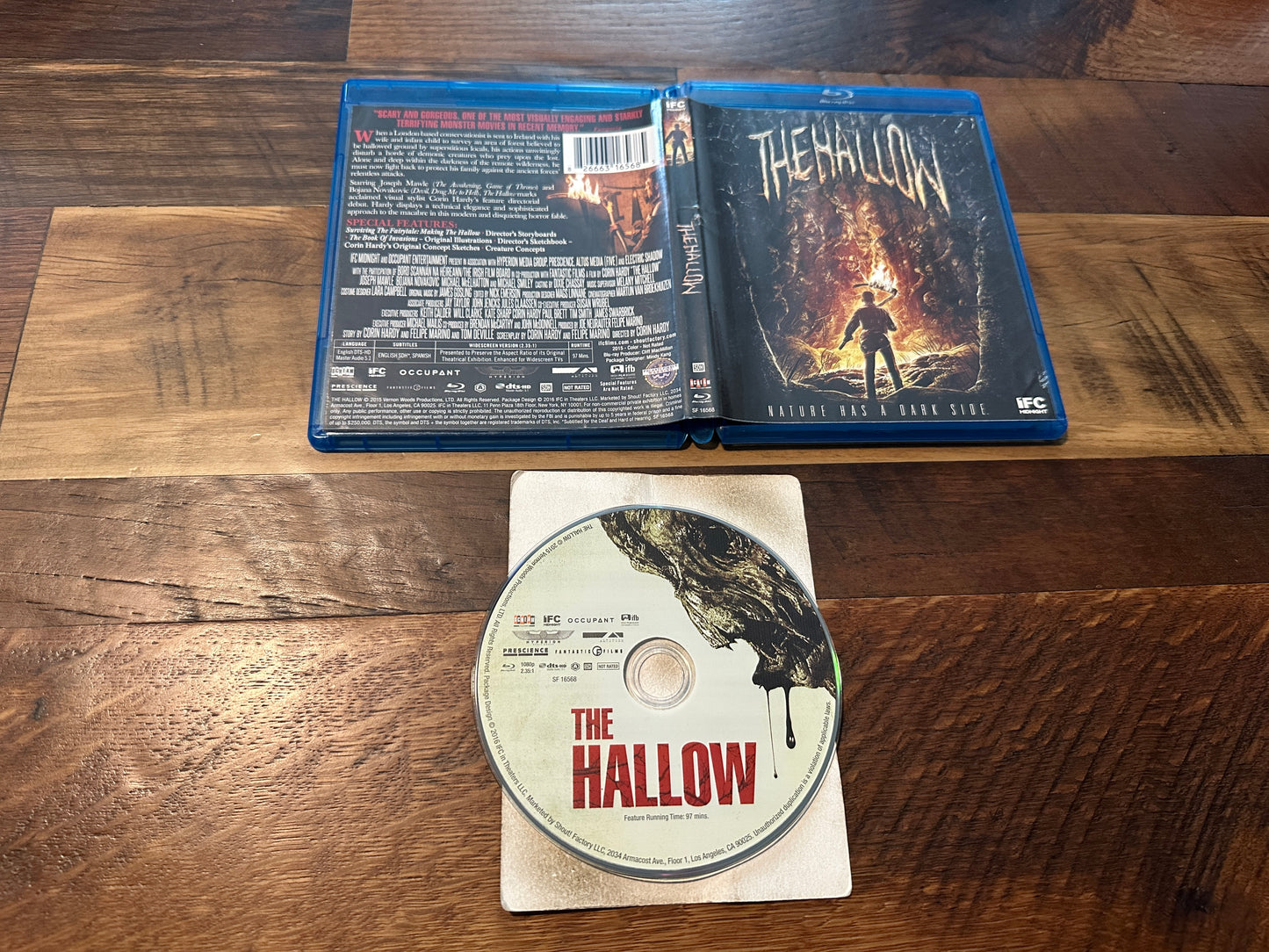 The Hallow (Blu ray, Scream Factory, 2015 Classic, Widescreen)