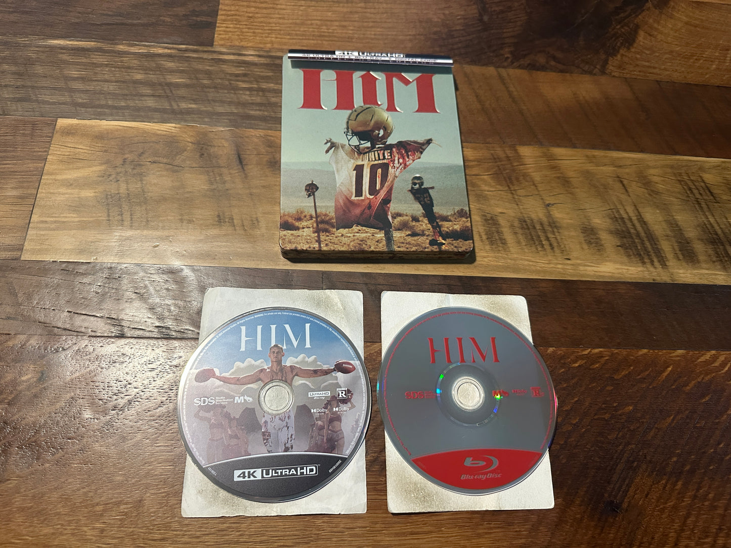 Him (4K Ultra HD/Blu ray, Steelbook, Collector’s Ed, No Digital)