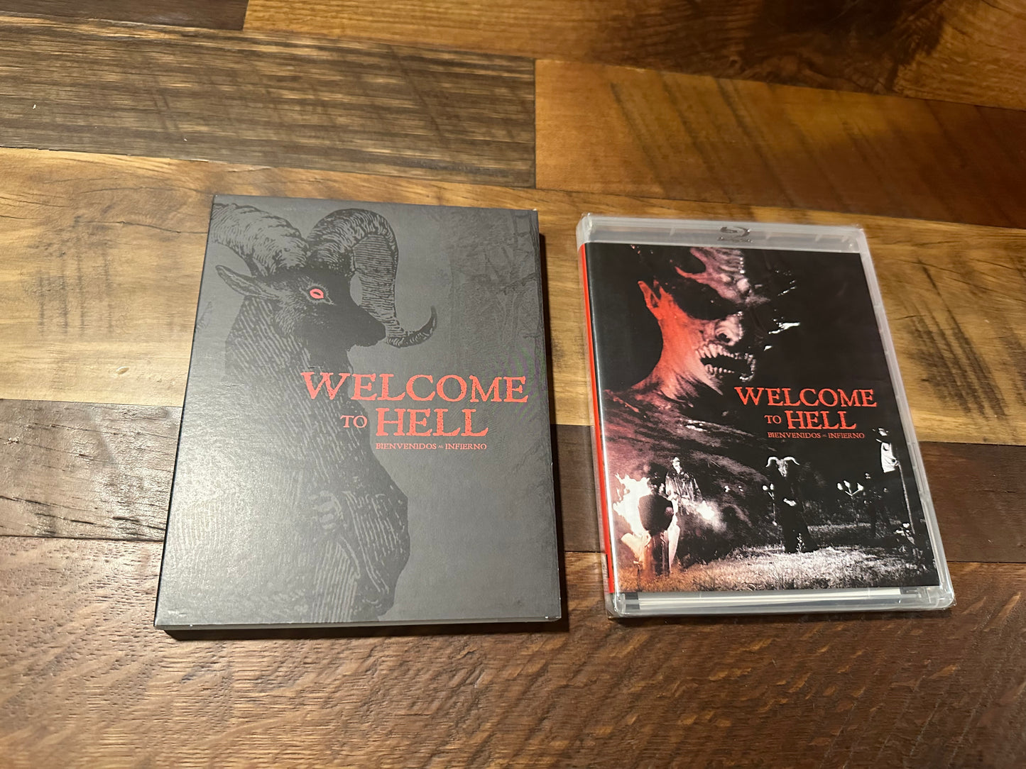 Welcome To Hell Blu ray-Terror Vision-2021 Horror-Slipcover-NEW