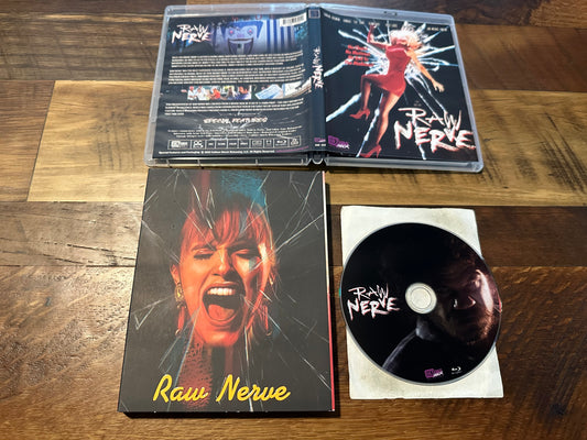 Raw Nerve Blu ray-Culture Shock Releasing-Slipcover-90’s Classic-
