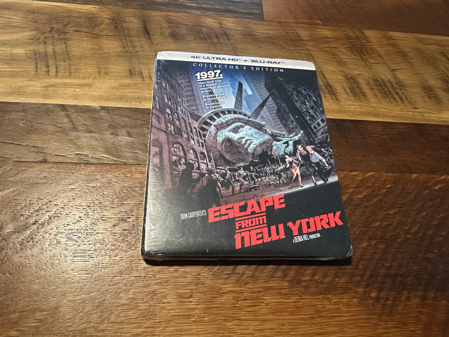 Escape From New York (4K Ultra HD/Blu ray, Scream Factory, Slipcover)