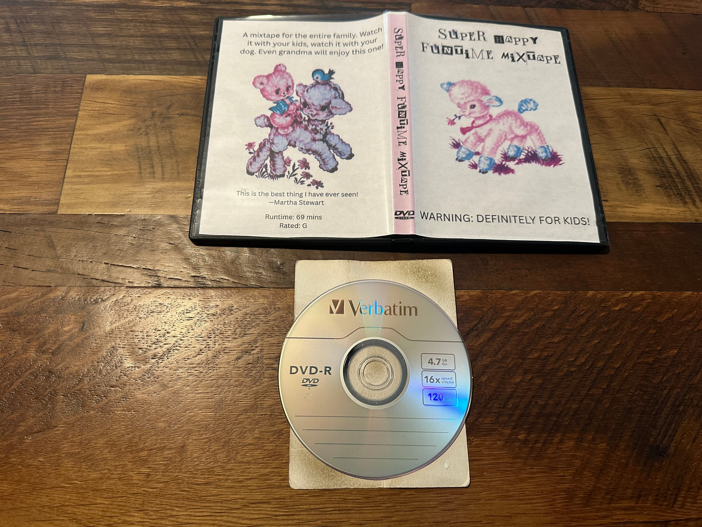 Super Happy Funtime Mixtape Part 1 & 2 (DVD-R’s, Must See to Believe, Rare)