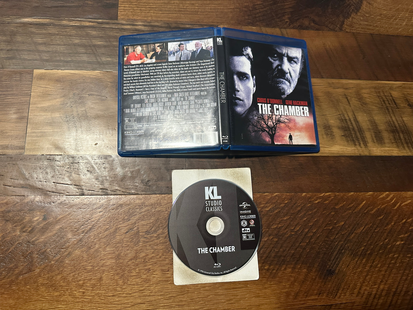 The Chamber (Blu ray, Kino Lorber, 90’s Gene Hackman Classic)
