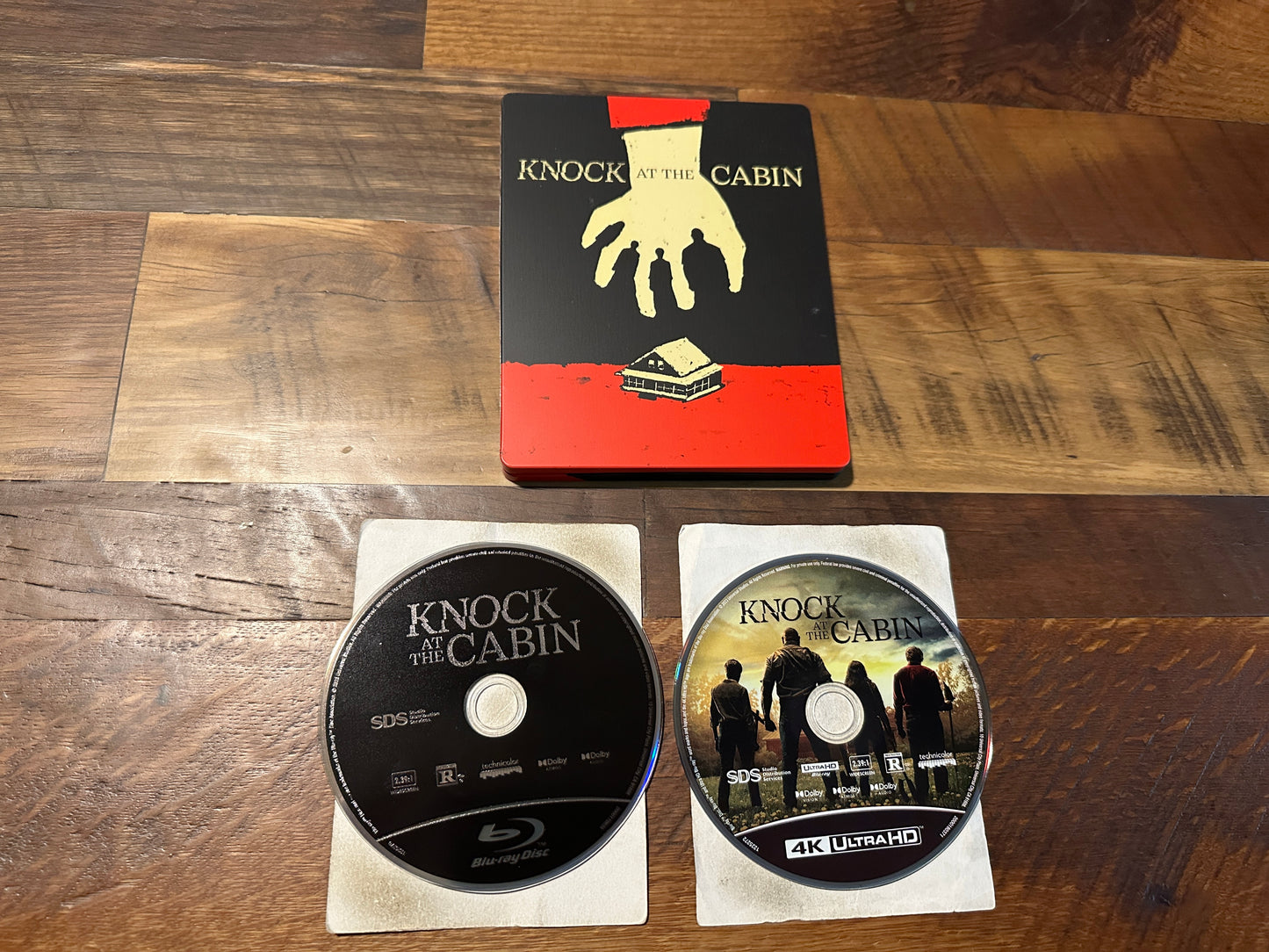 Knock At the Cabin (4K Ultra HD/Blu ray, Steelbook, 2 Disc, NO Digital)