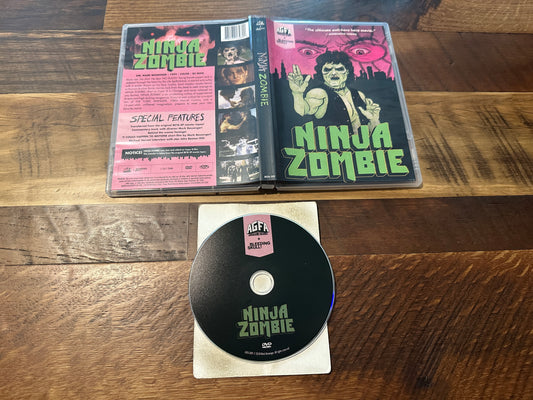 Ninja Zombie DVD-AGFA-90’s Obscure Horror Classic-