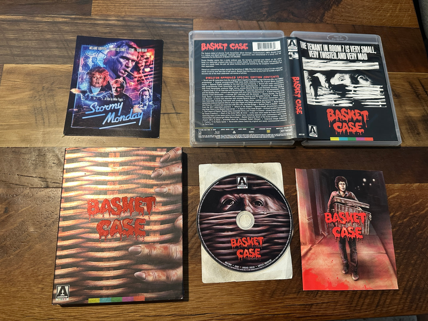 Basket Case (Blu ray, Arrow Video, US Release, Special Edition, Slipcover)