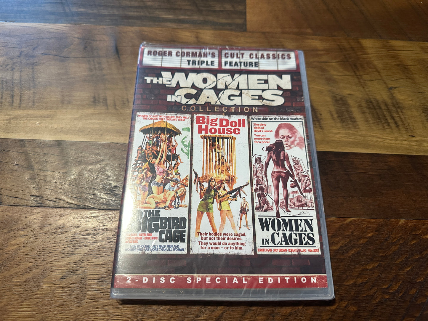 The Women In Cages Collection (DVD, Shout Factory, 3 Movies, Corman Classics, NEW)