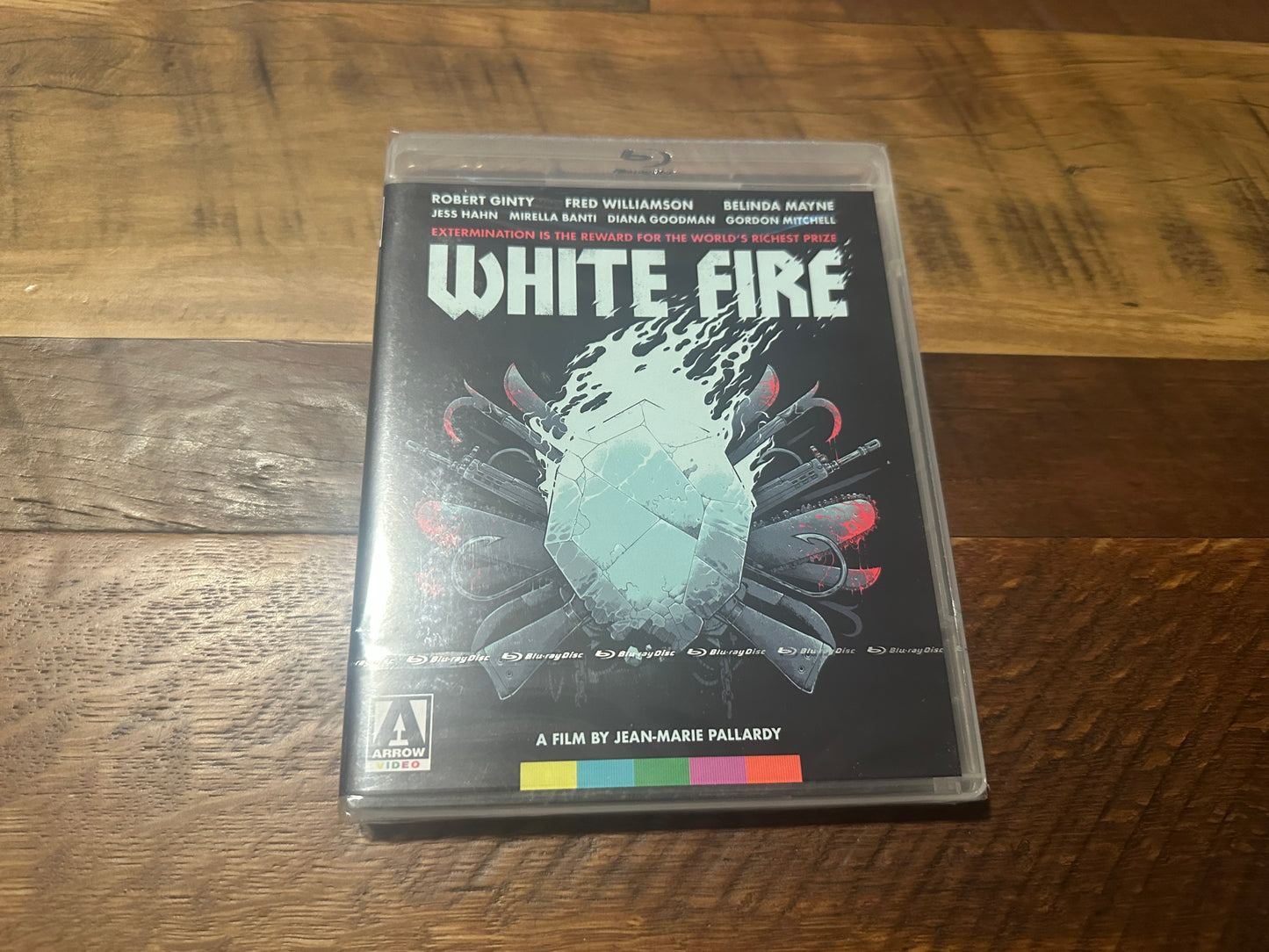 White Fire Blu ray-Arrow Video-Special Edition-80’s Classic-NEW/Sealed