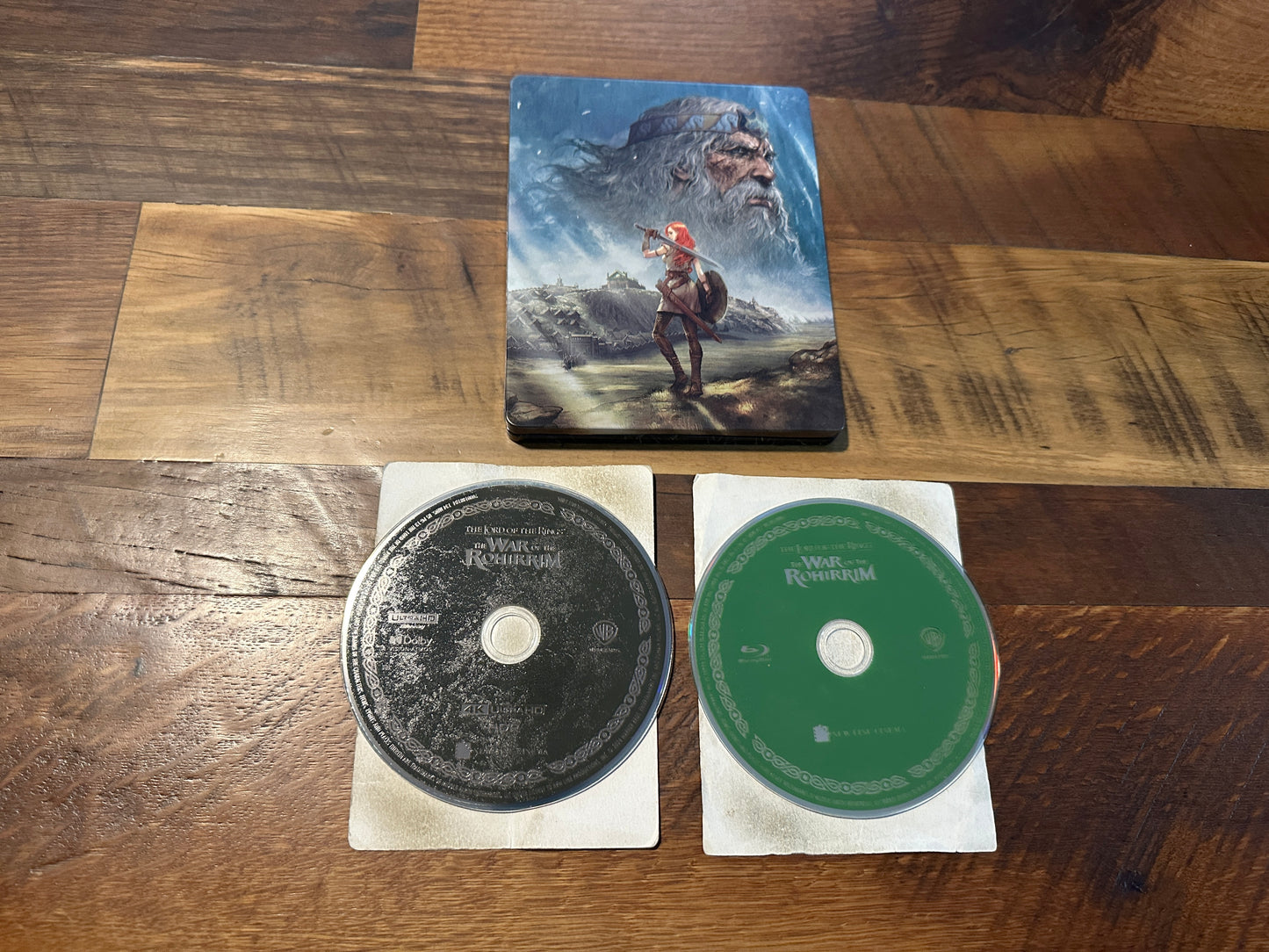 Lord Of The Rings The War of the Rohirrim (4K Ultra HD, Steelbook, No Dig)