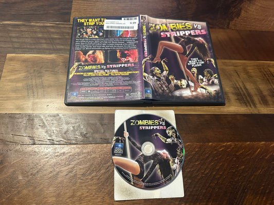 Zombie VS Strippers DVD-Full Moon-2012 Horror Classic-Widescreen-