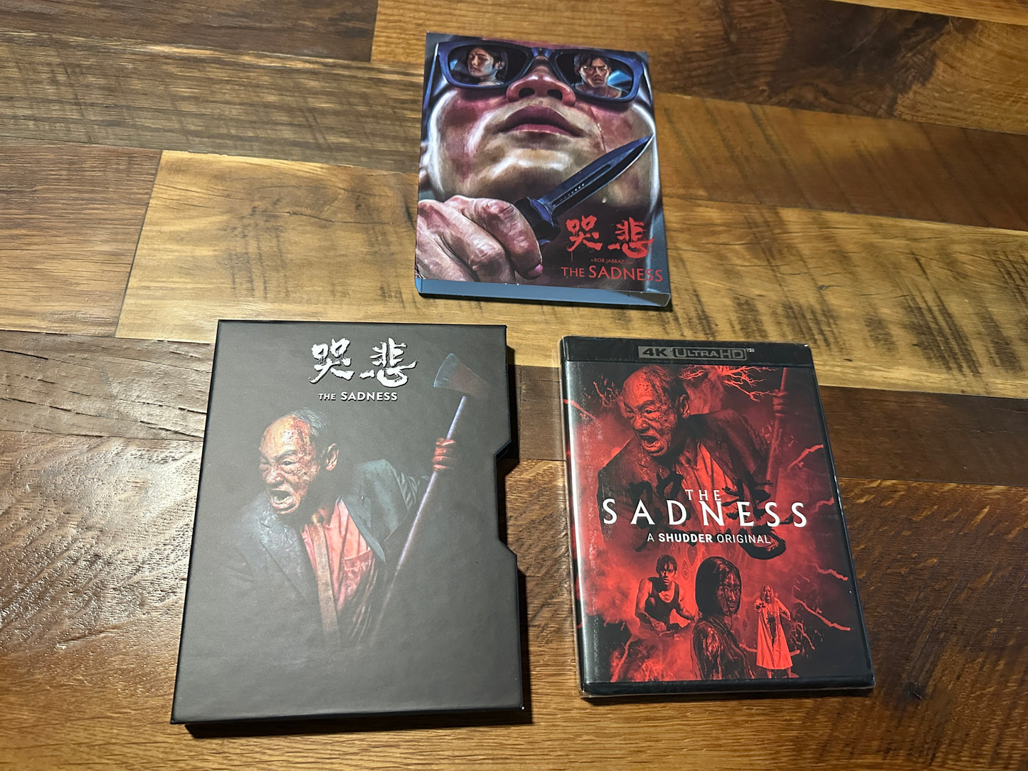 The Sadness (4K Ultra HD, Vinegar Syndrome, Hard Slipcover, NEW)
