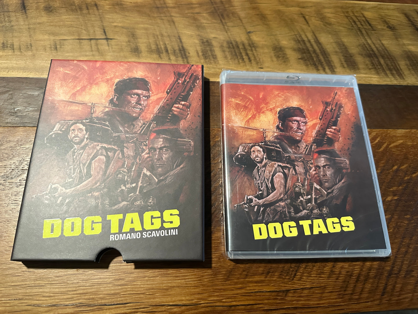 Dog Tags (Blu ray, Vinegar Syndrome, Hard Slipcover, NEW/Sealed)