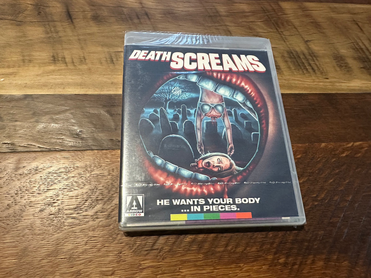 Death Screams Blu ray-Arrow Video-Special Ed-US Release-NEW/Sealed